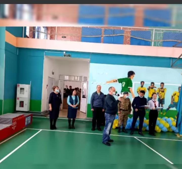 Мектебімізде қалалық деңгейде биатлоннан сайыс өткізілді.
