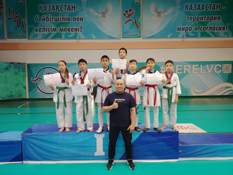 12-14 жастағы кадеттер арасында өткен таеквондодан/WT/Шығыс Қазақстан облысының чемпионатында